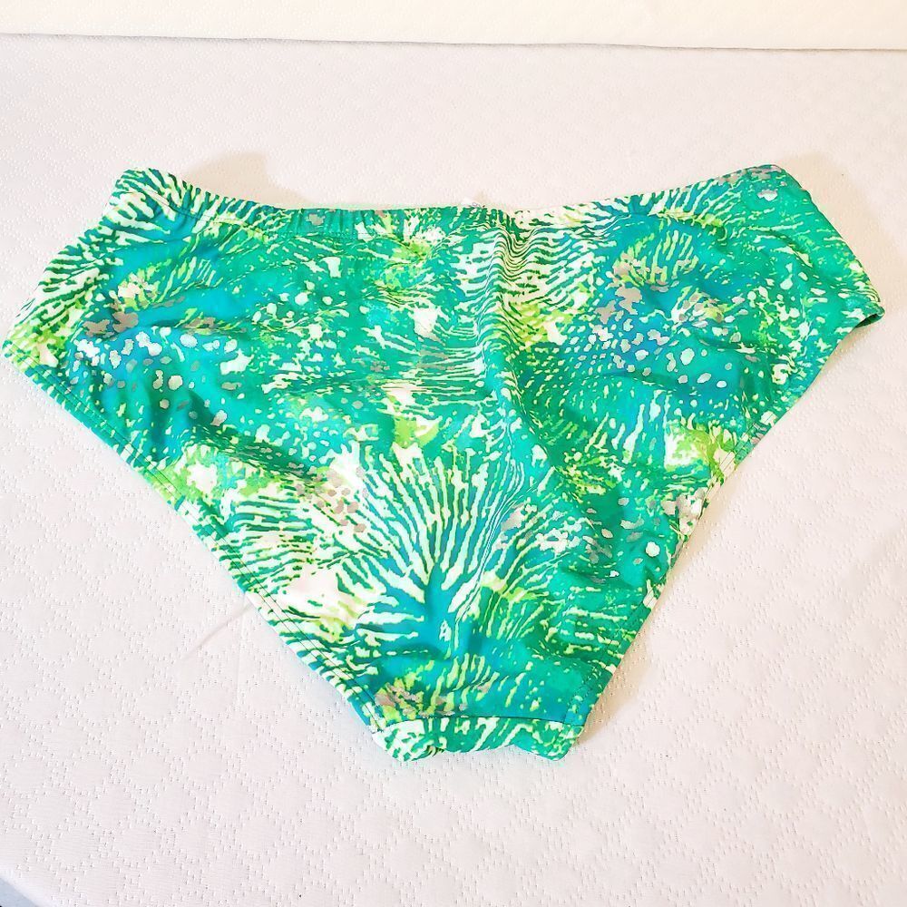 Always for Me Green & Silver Swim 26W - Picture 3 of 6